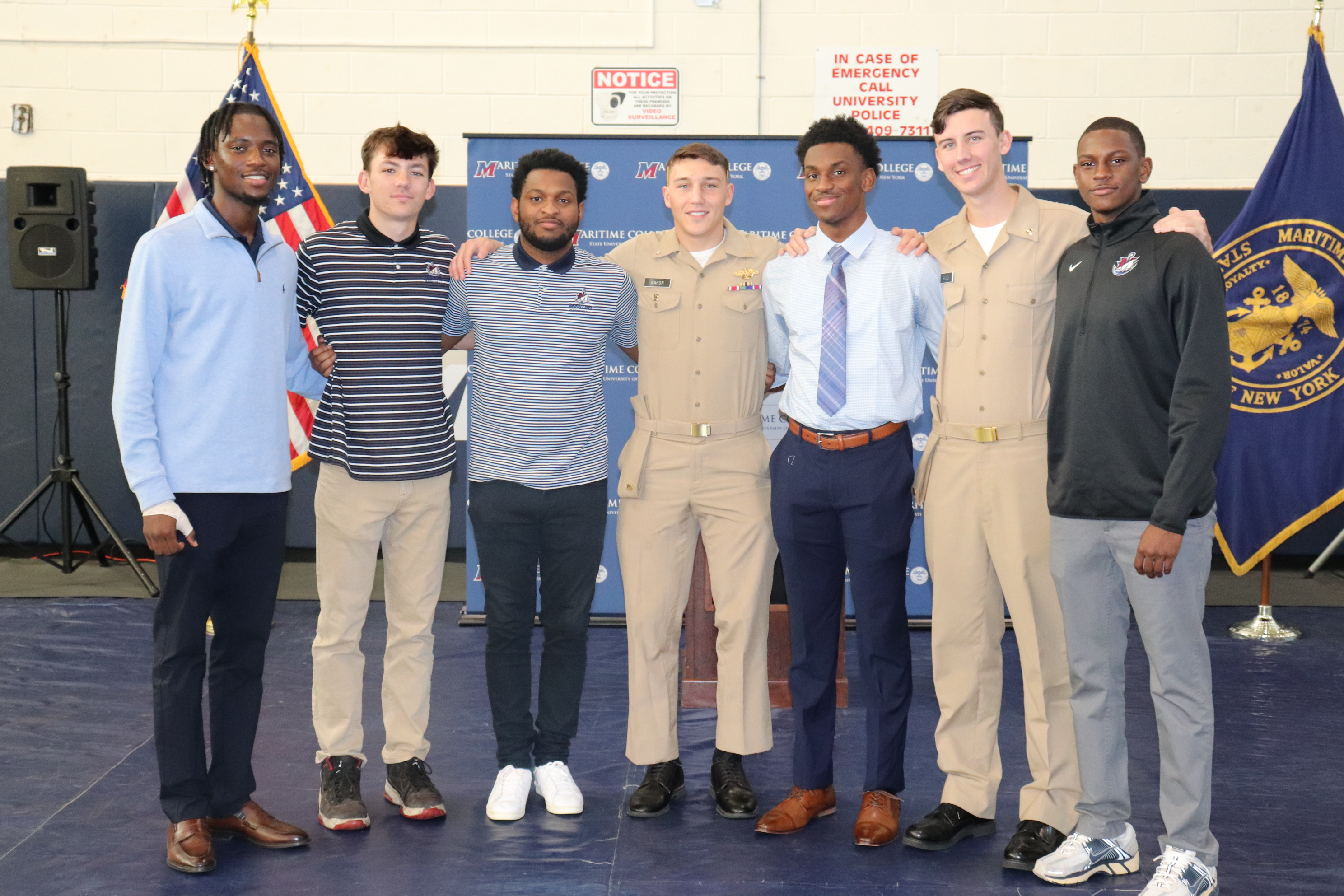 Students at Recognition Ceremony