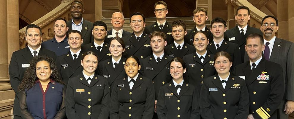 Chancellor King Celebrates First "SUNY Maritime Day" at New York State Capitol