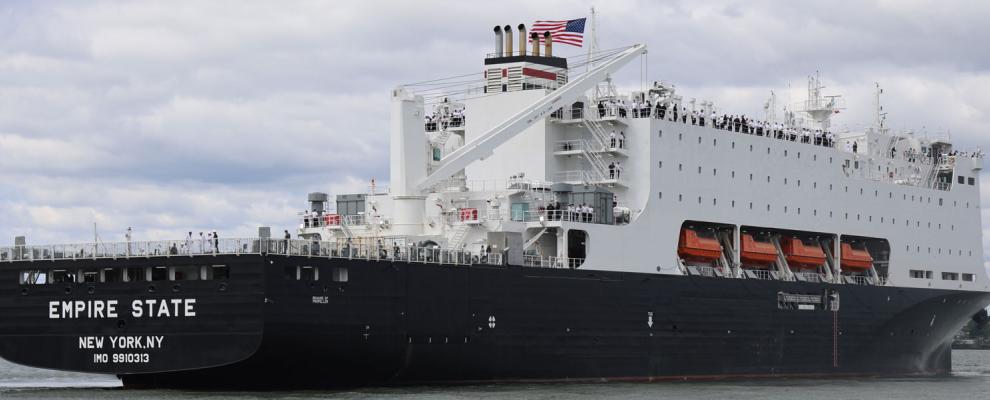 Maritime College Announces The Summer Sea Term Voyage Of The Training Ship Empire State VII First Port Of Call; Charleston, SC