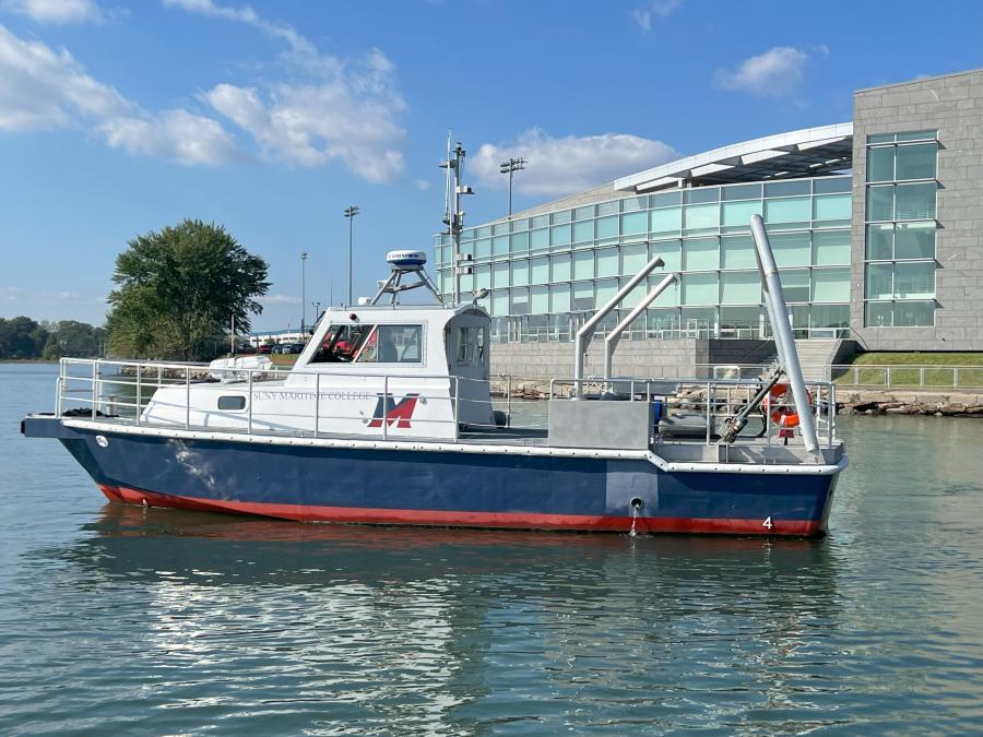 Maritime boat on water
